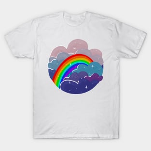 Rainbow in the Clouds T-Shirt